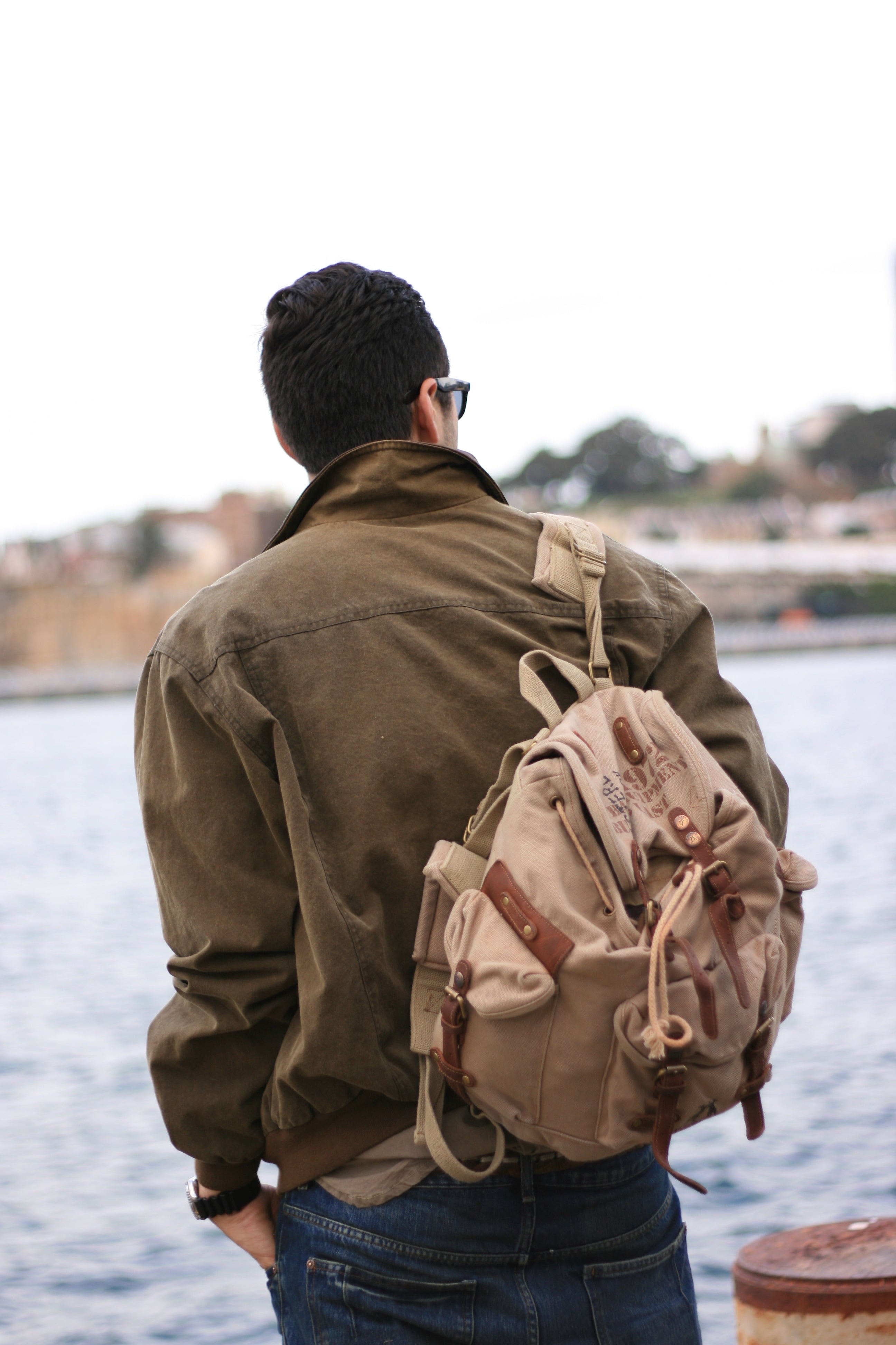 canvas and leather backpack kakadu Waxed The 25L Traveler Backpack is the ultimate travel companion Kakadu Traders' Canvas Bags