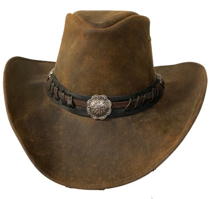 Woodville Shapeable Leather Hat