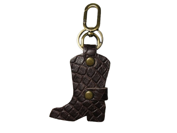 Cowboy Boot Key Ring