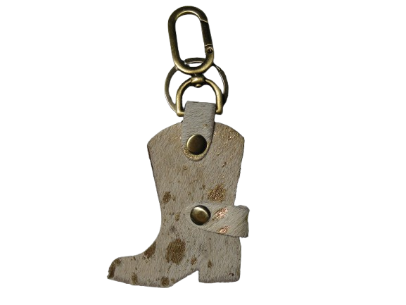 Cowboy Boot Key Ring
