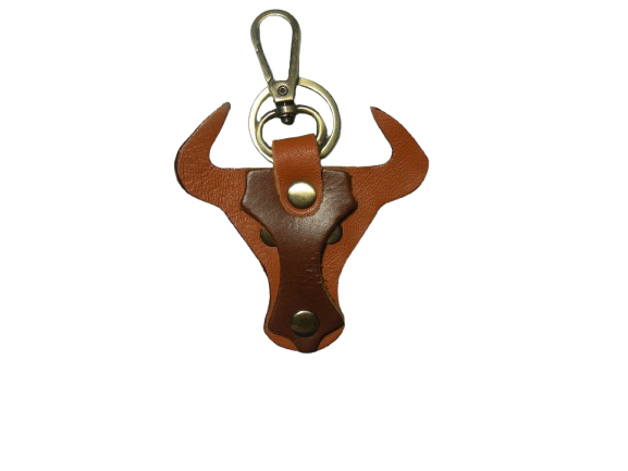 Bull Head Key Ring