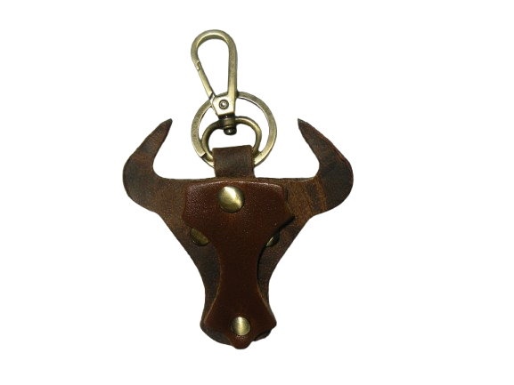 Bull Head Key Ring