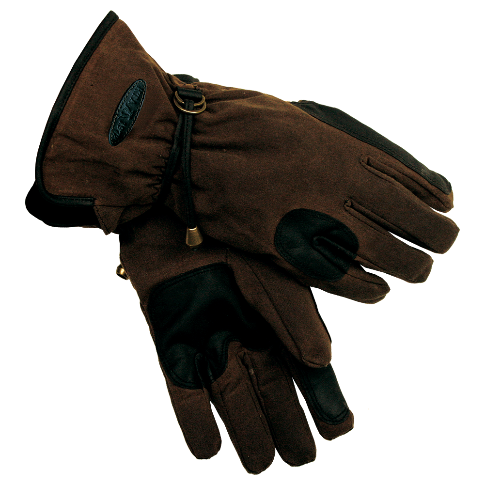 Oilcloth Riding Gloves