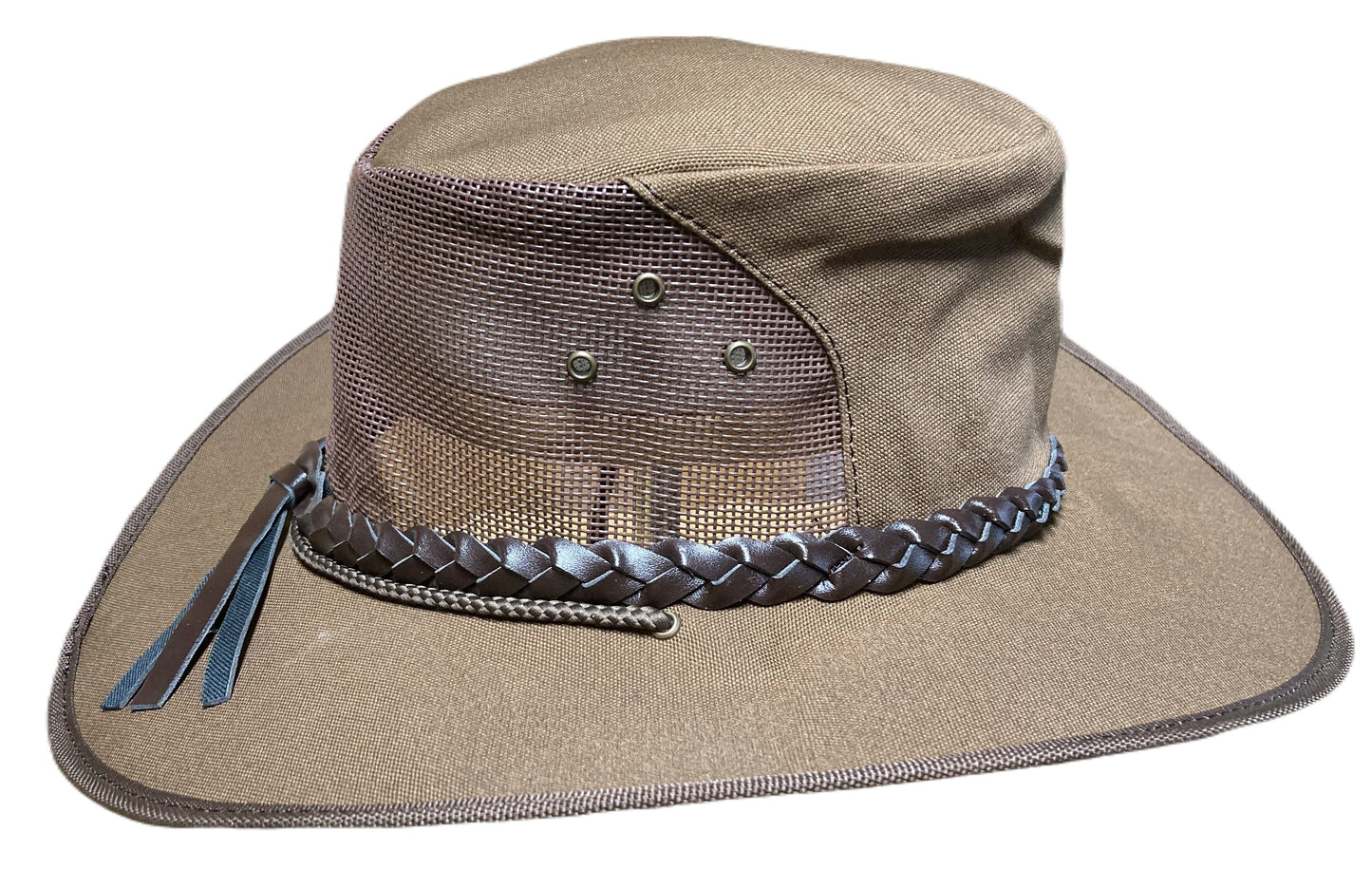 Cairns Hat in Canvas & Mesh