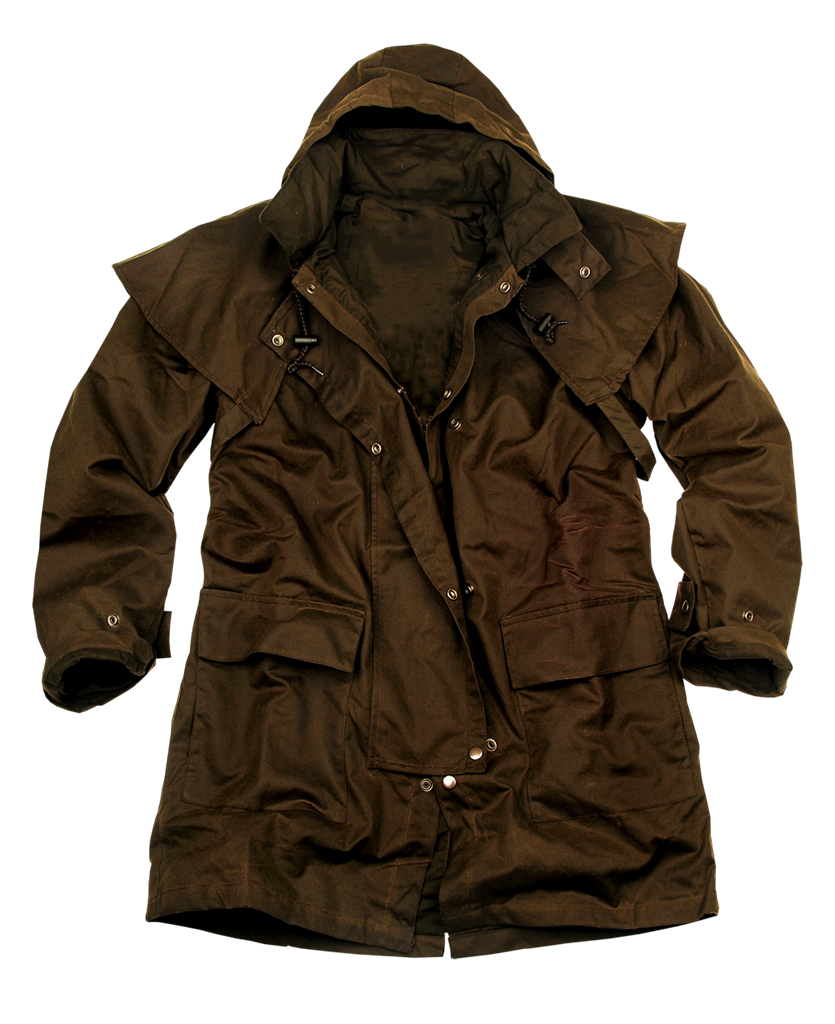 Hooded Oilskin Storm Jacket