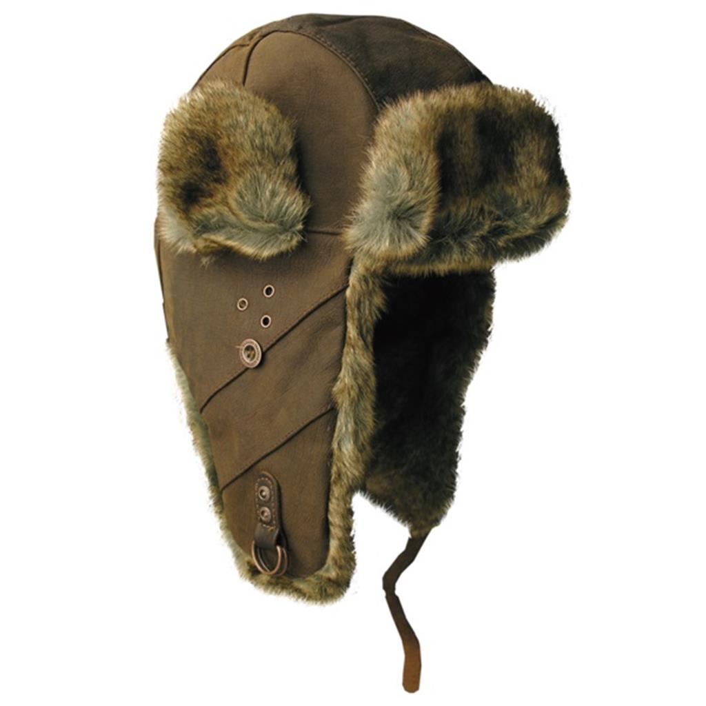 Inlander Leather Aviator Hat