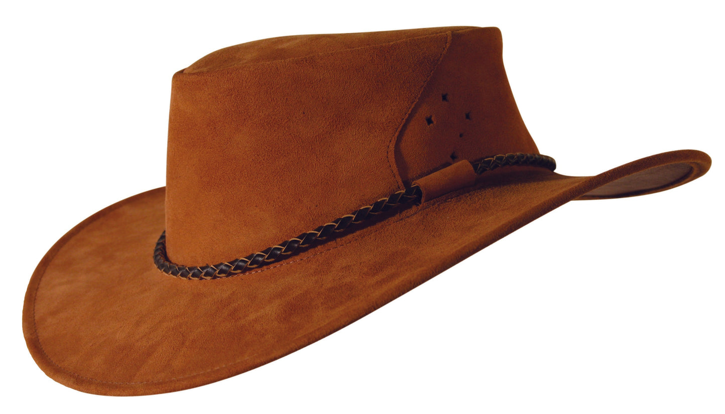 Southern Cross Kangaroo Suede Leather Hat