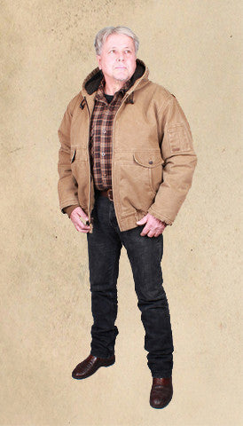 James Concealed Carry Hooded Jacket