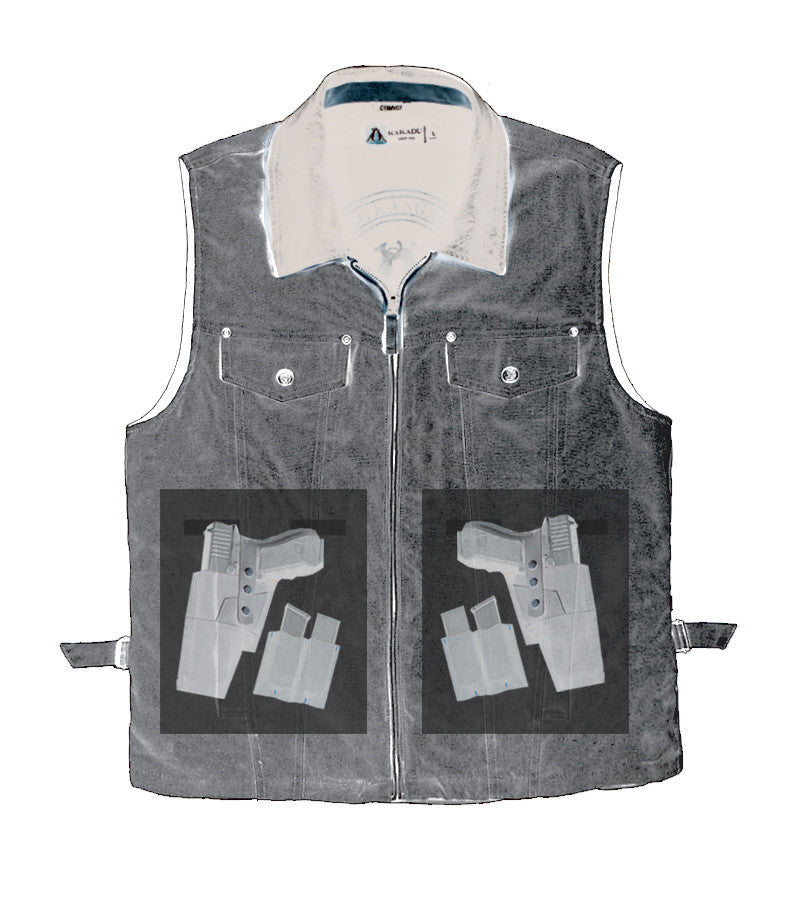 Kelly '12' Concealed Carry Canvas Vest