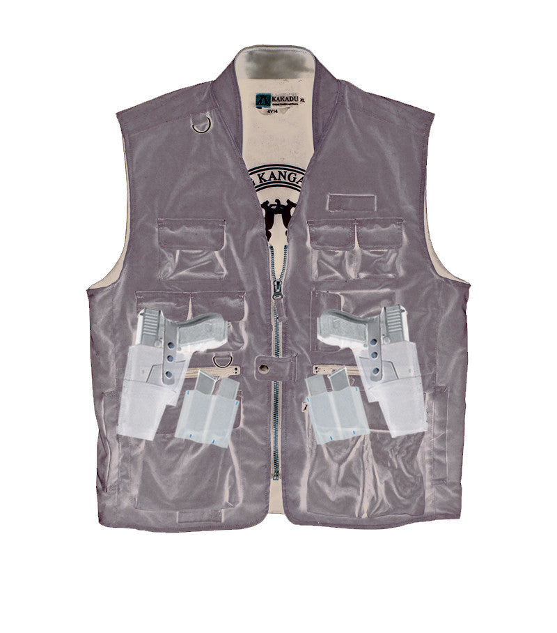 Gunn-Worn Traveller Concealed Carry Oilcloth Vest