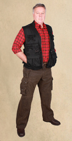 Gunn-Worn Traveller Concealed Carry Oilcloth Vest