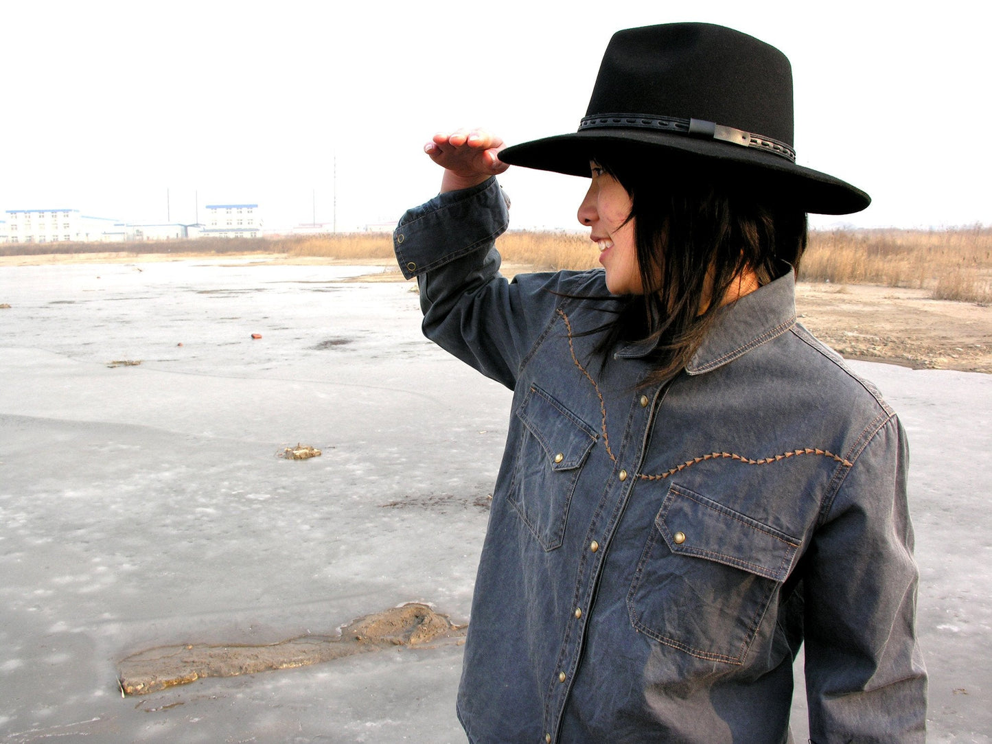 Justin Wool Felt Hat
