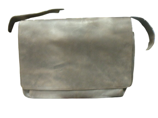 Leather Messenger Bag