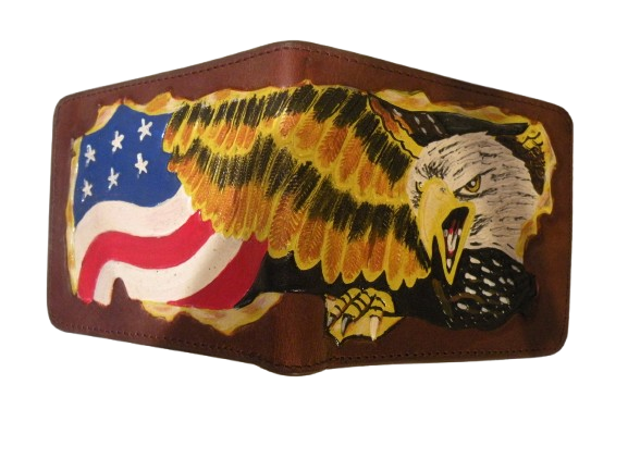 Eagle with Flag Wallet