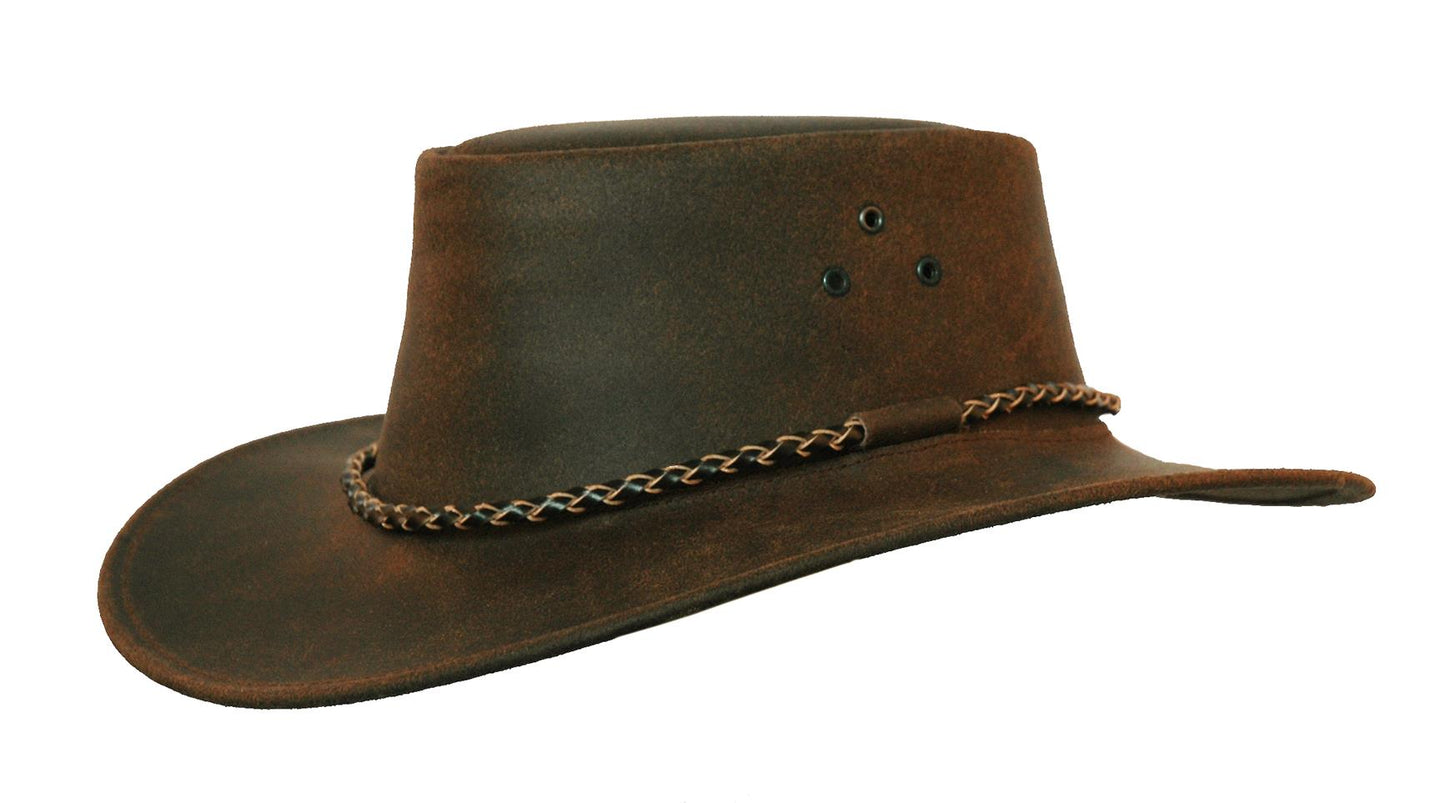 Echuca Oiled Leather Hat