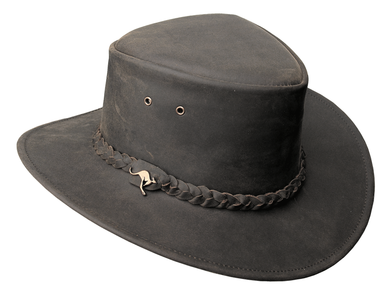 Nullarbor Leather Hat