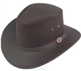 Praha Leather Hat