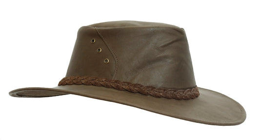 Darwin Kangaroo Leather Hat