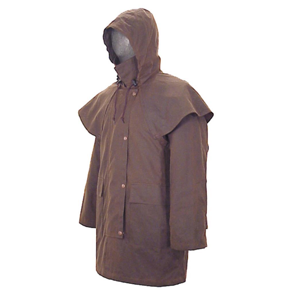 Hooded Oilskin Storm Jacket