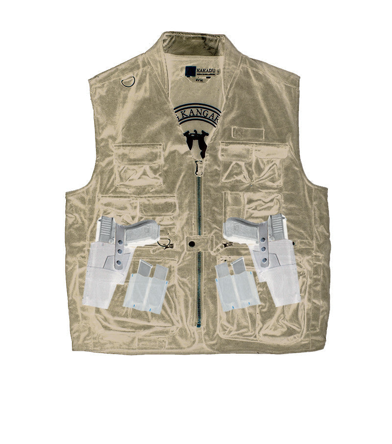 Gunn-Worn Traveller Concealed Carry Oilcloth Vest